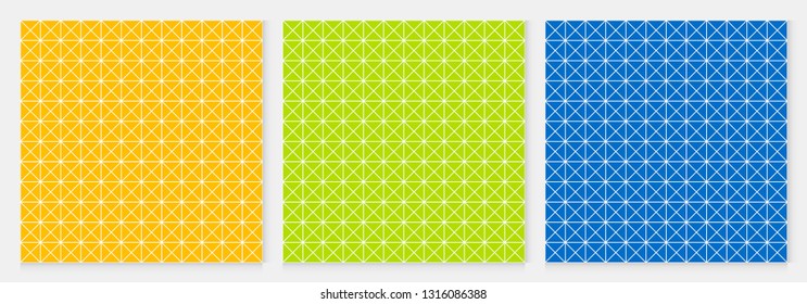 Background pattern seamless square and triangle abstract colorful geometric vector. Summer Background design.