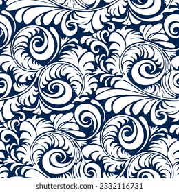 background pattern seamless texture illustration leaf black print vector floral 