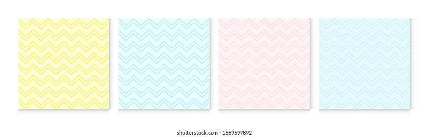 Background pattern seamless wave abstract colorful pastel colors. Summer background design.
