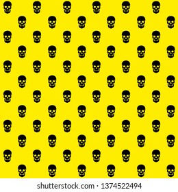 background, pattern with skull