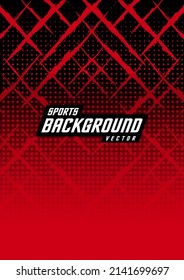 Background pattern for sports jersey, race shirt, running shirt, activity shirt, polo shirt, red, half tone