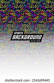 Background pattern for sports jerseys, running jerseys, racing jerseys, gym jerseys, geometric pattern