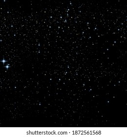 Patrón de fondo cielo estrellado, barriga negra, estrellas blancas