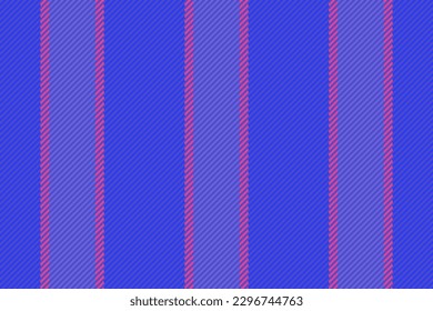 Background pattern stripe. Lines vector seamless. Textile texture vertical fabric in blue and red colors.