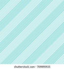 Background pattern stripe seamless vector texture green aqua pastel two tone colors. Wallpaper backdrop diagonal striped abstract retro styled. Graphic design geometric shape.