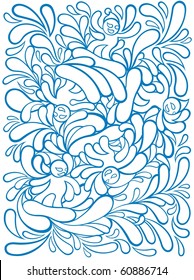 Background pattern. Vector illustration.