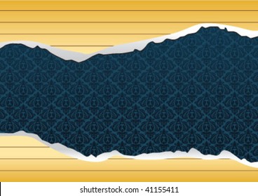 Background pattern with wallpaper in blue color