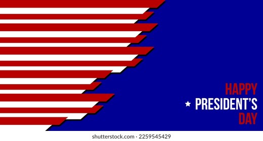 Hintergrund mit geometrischen Ornamenten, sowie mit der amerikanischen Flagge gemustert.