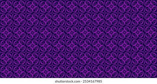 A background of patterns with classic elements gives an elegant impression