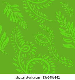 Background patterns. Seamless floral elements. Vector illustrati