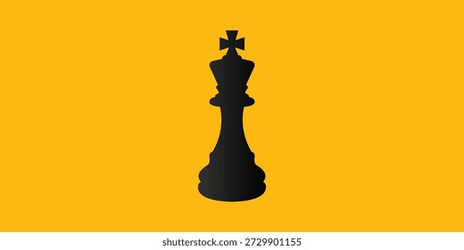 Background pawn king chess game. White and black color king chess