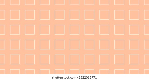 background peach fuzz color with repeating box pattern inside