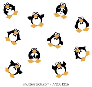 Background. Penguins. Partnership. Company. Corporate