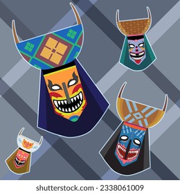 Background Phi ta khon is an Esan festival in Loei province, the Ghost Festival of Thailand.