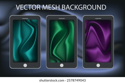 background phone  black connect device