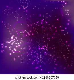Background picture of a star in the evening sky. vector background.