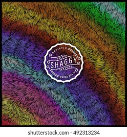Background piece of art. Author's Texture with chaotic wavy smears and beautiful color composition.
 Design for packaging, panel, interior, backgrounds, web and real life.