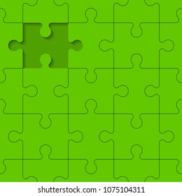 Background piece puzzle paper cut pattern. Abstrect puzzles picture. Simple piece puzzle wallpaper template. Vector paper cut banner presentation picture.