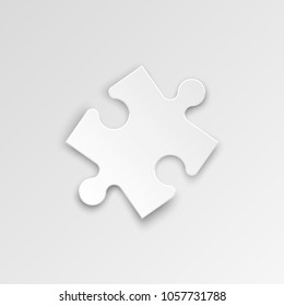 Background piece puzzle pattern. Abstrect puzzles picture. Simple piece puzzle wallpaper template. Vector banner presentation picture.