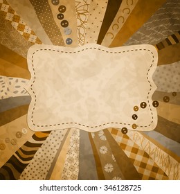 background with pieces of cloth for your photos