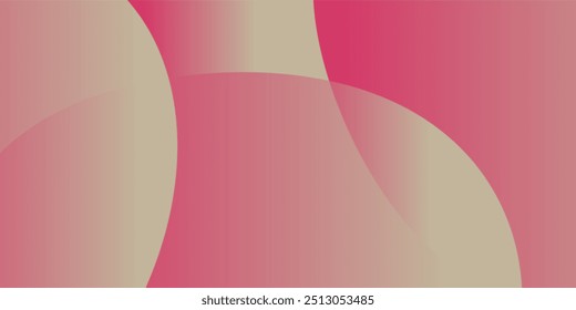 A background with pink and beige overlapping shapes.