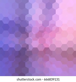 Background of pink, blue, purple, violet geometric shapes. Mosaic pattern. Vector EPS 10. Vector illustration