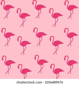 Background pink flamingo.