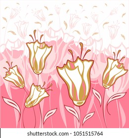 background pink flowers 