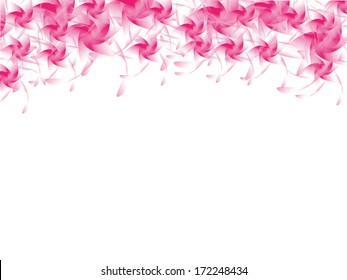 Background of pink flowers.
