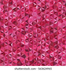 Background of pink geometric shapes. Seamless mosaic pattern. Vector illustration