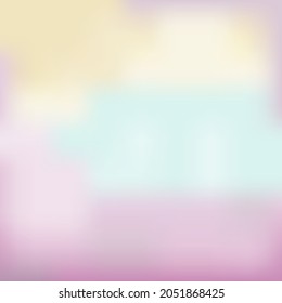 Background pink gradient blue yellow