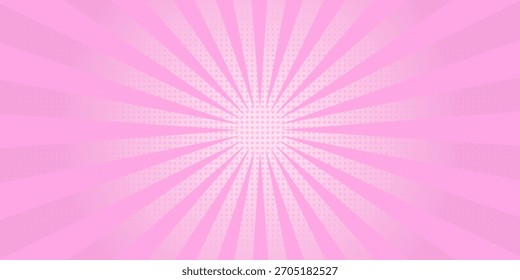 Background with pink gradient and concentrated lines interspersed with