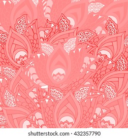 Background of pink Lotus petals painted