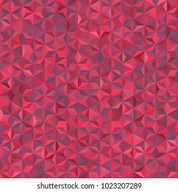 Background of pink, red geometric shapes. Seamless mosaic pattern. Vector illustration
