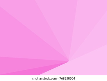 
The background of the pink triangle consists of a folded pattern with a gradient. Design for Your Business