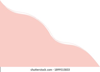 The background is pink. Wave. Vector illustration