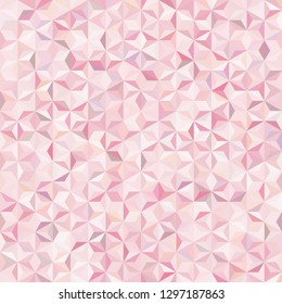 Fondo de formas geométricas rosas y blancas. Diseño de mosaico sin incandescencias. Ilustración del vector