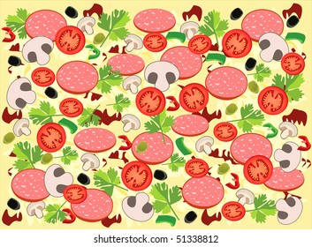 background pizza