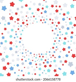 A background with place for your content. Black hole colorful. Abstract halftone background. Stars geometric, stars frame background. Stars Hipster. Abstract Psychedelic. Endless round tunnel. 