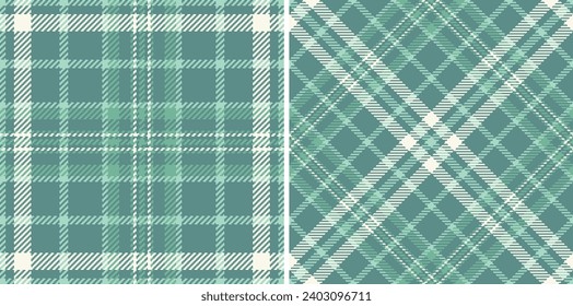 Background plaid tartan of texture textile vector with a fabric check seamless pattern. Set in pastel colors. Unique gift paper designs for presents.