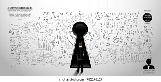  Background Plan Business - modern Idea and Concept Vector illustration Business  with  icon.