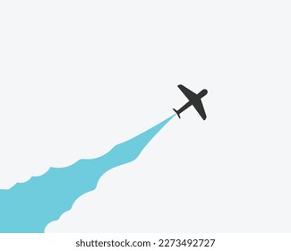 Background of the plane is flying through the clouds,takeoff plane,