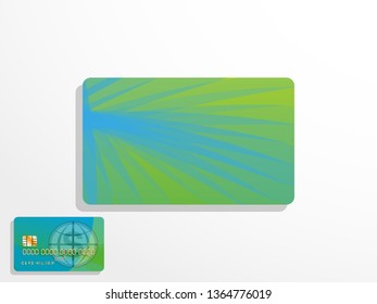 Background for plastic credit card. Vector illustration.