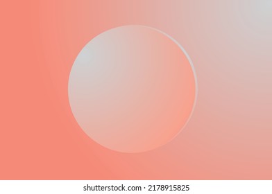background podium minimal  pink floor platform Display for valentine product vector 