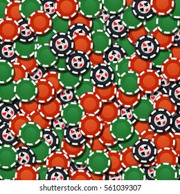  background of poker chips.  casino elements  