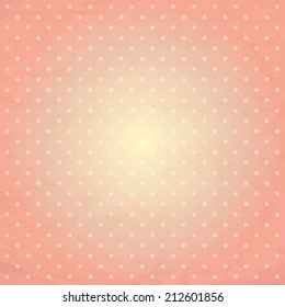 Background With Polka dot. Vector illustration