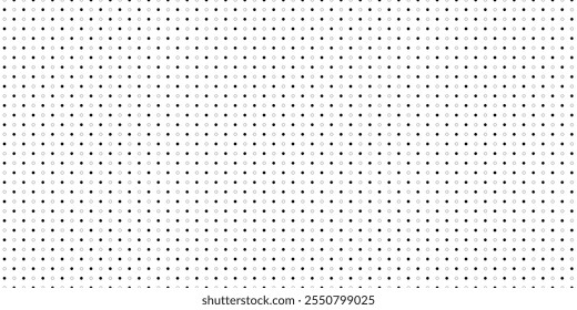 Background with polka dots grid