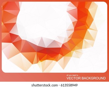 background polygon ring