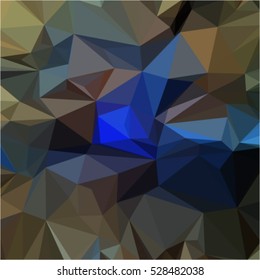 background polygonal geometric in blue brown grey mosaic, vector illustration, abstract texture triangle