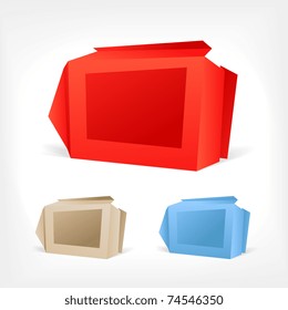 Fondo de las cajas de origami poligonales. Puede colocar su texto en él